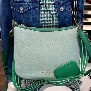 Kate Spade KA794 Kate Spade Rosie Crossbody 
Color: Green Bean